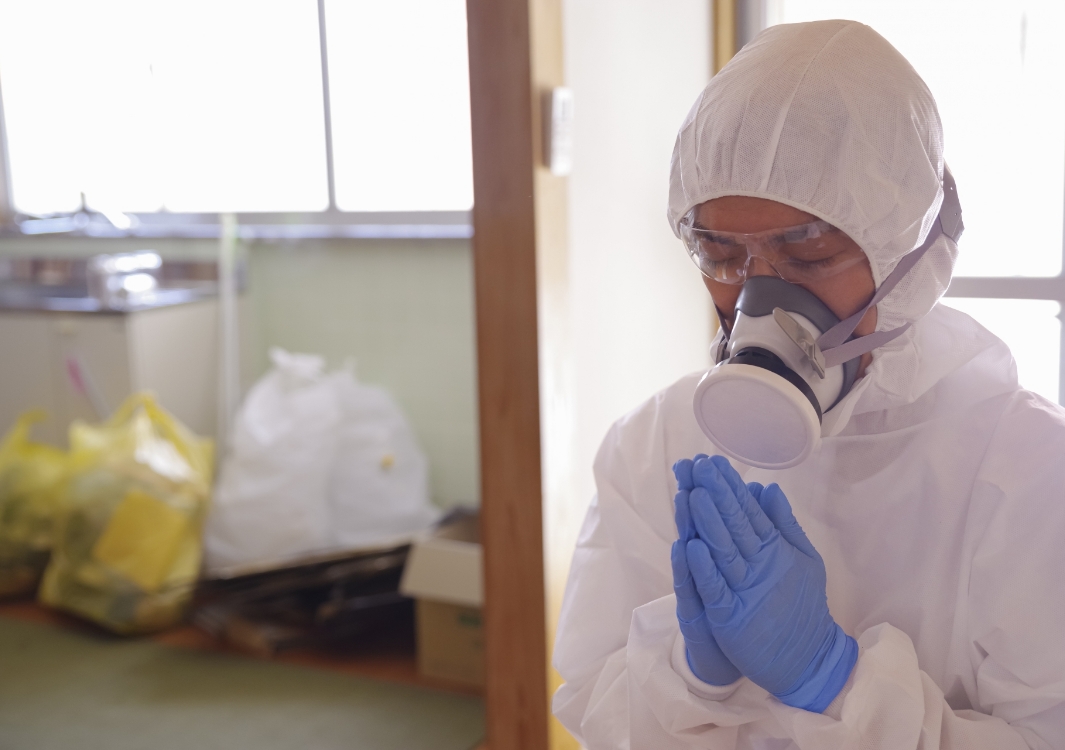 作業後の空間を整える仕上げ対応