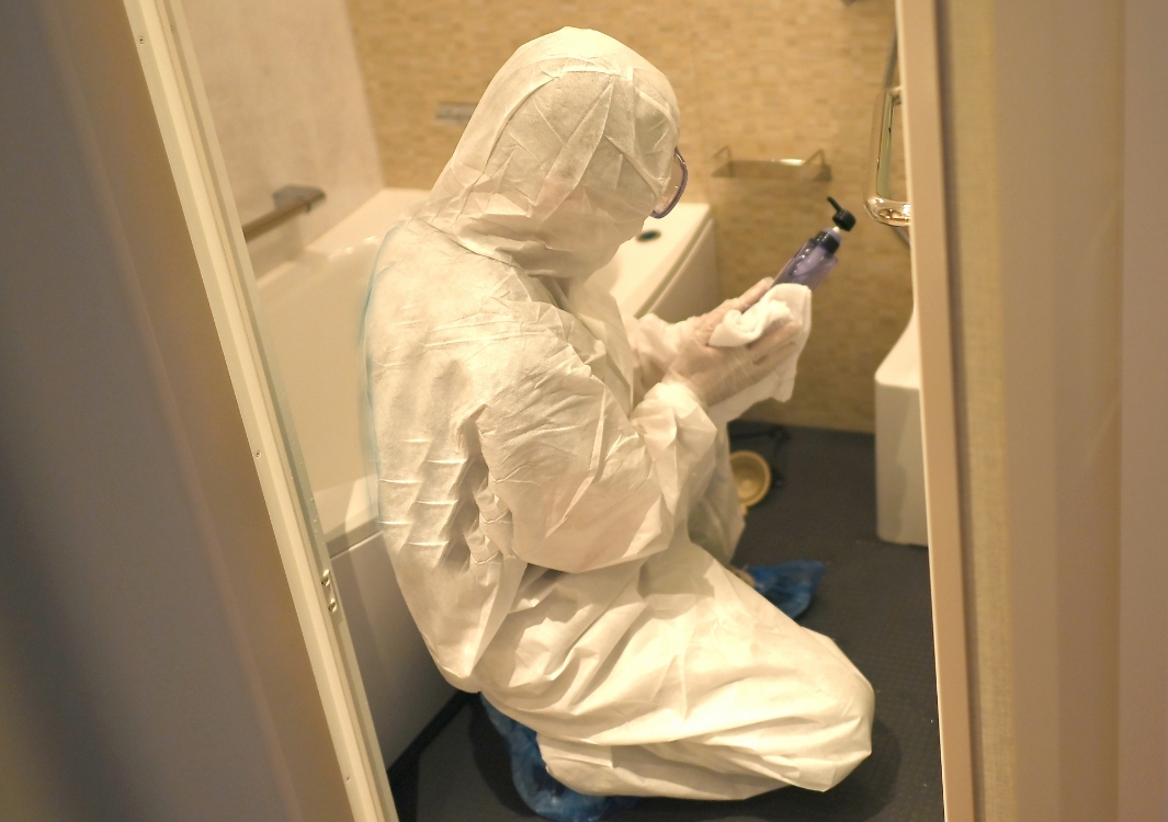 現場状況を確認したうえでの作業対応